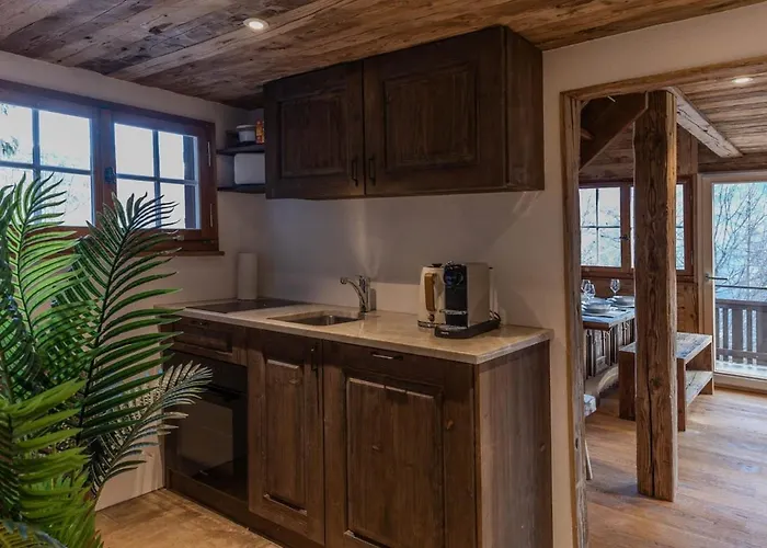 With Fireplace And Sauna Chalet